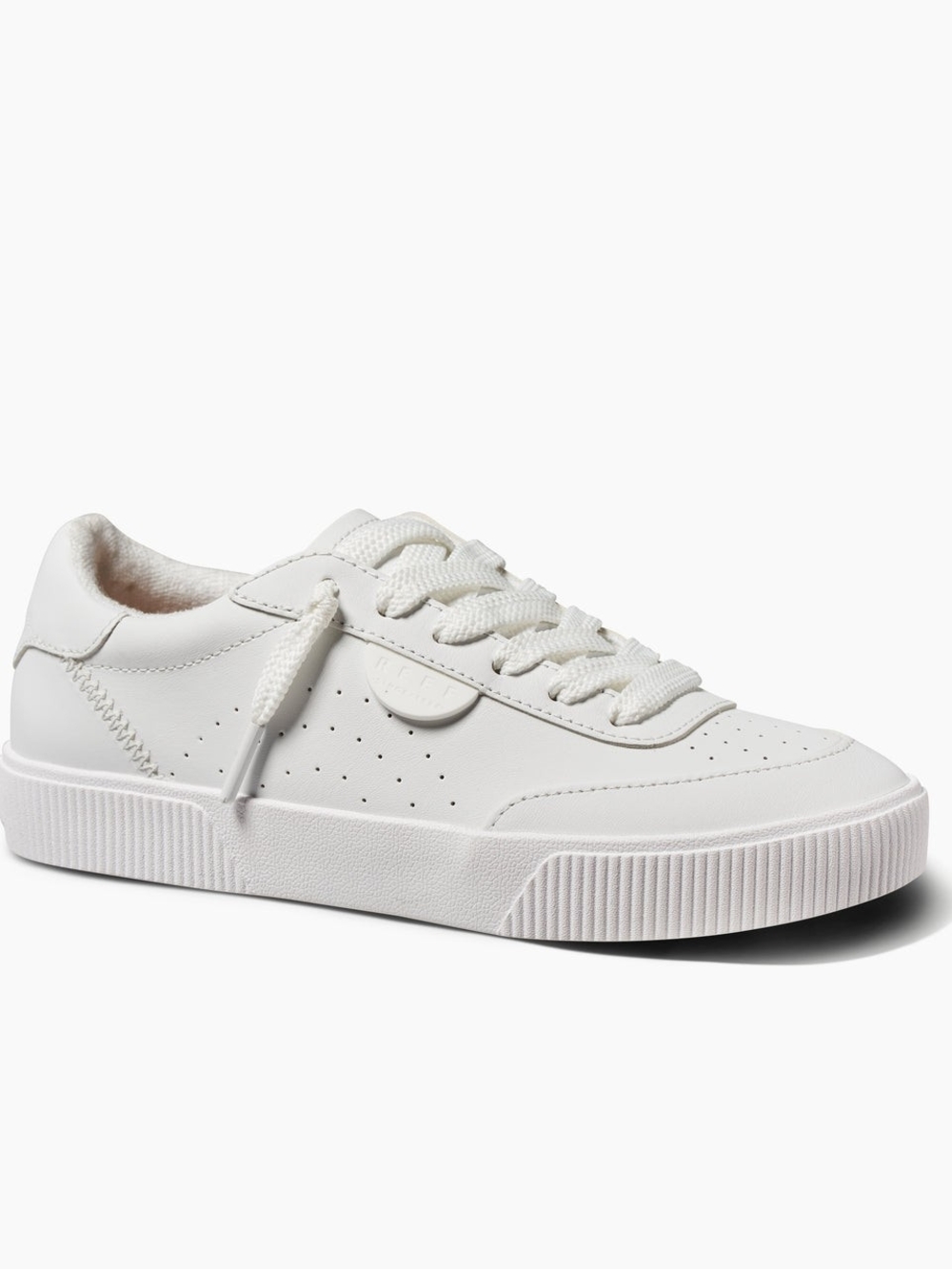 Classic White Leather Women's Sneaker